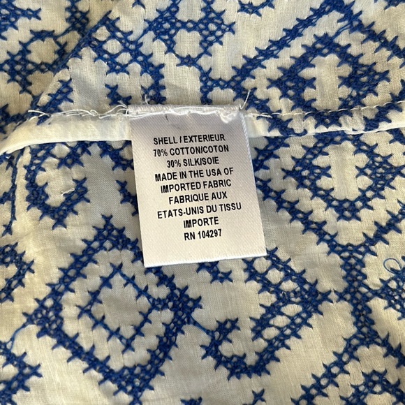 NWT MILLY Embroidered Skirt Size Small - Picture 6 of 6